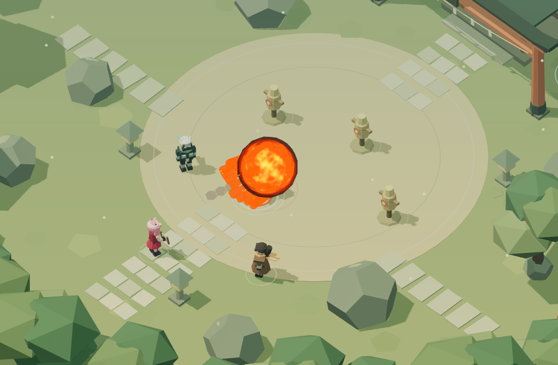 Gōkakyū em ação, captura do jogo